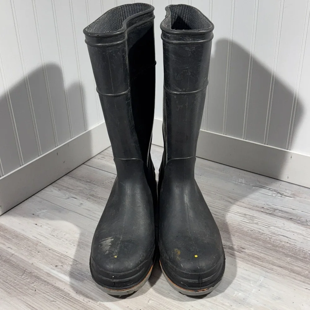 LaCrosse Boots Rubber Men Size 13 Safety Toe Work Boots ANSI Z41 PT91 Black‎ USA